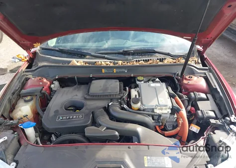 2014 Lincoln Mkz Hybrid from USA, damaged, VIN 3LN6L2LUXER813179